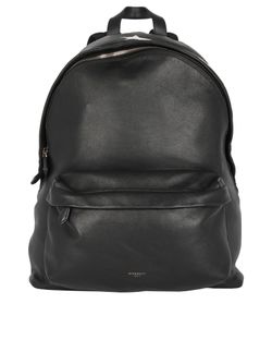 Stars Backpack, Leather, Black, EXL0196, 3